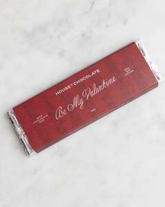 Valentines Day: 'Be My Valentine' Milk Chocolate Bar