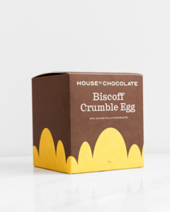 Easter Collection: Biscoff Crumble Milk Chocolate Egg