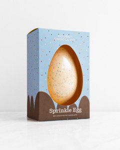 Sprinkle White Chocolate Egg