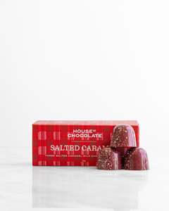 Three Piece Salted Caramel Milk Chocolate Bonbons