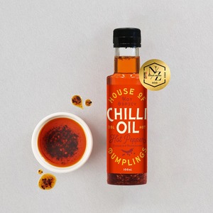 100ml Hot Chilli Oil w Hot Pepper Dipping Sauce House of Dumplings