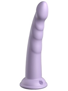 Dildos And Dongs: 7” PLATINUM SILICONE DILDO