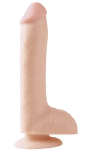 Dildos And Dongs: BASIX 8" DONG WITH SUCTION CUP