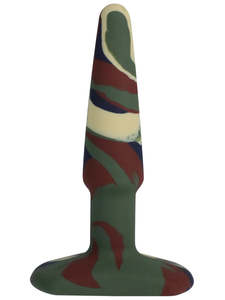 Anal Toys: CAMO SILICONE ANAL PLUG