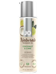 Essentials: JO NATURALS COCONUT & LIME MASSAGE OIL