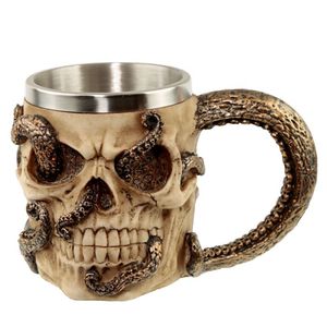 Novelties: SKULL/OCTOPUS TANKARD