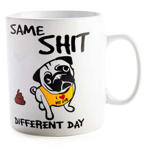 SAME SHIT DIFFERENT DAY GIANT MUG