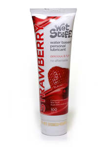 WET STUFF STRAWBERRY LUBRICANT 100g