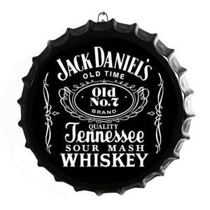 Novelty Gifts: JD BOTTLE TOP SIGN