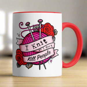 Novelties: I KNIT MUG