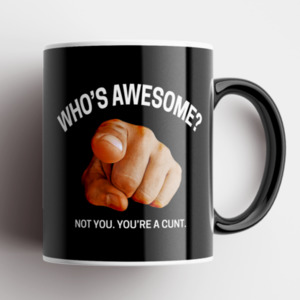 Novelties: WHO’S AWESOME MUG