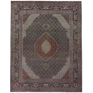 Super Fine Hand-knotted Wool Tabriz Persian Rug 310cm x 381cm