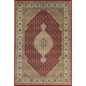 Fine Hand-knotted Wool & Silk Rug 203cm x 303cm
