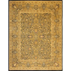Kashan: Fine Hand-knotted Wool Tabriz Rug 244cm x 304cm