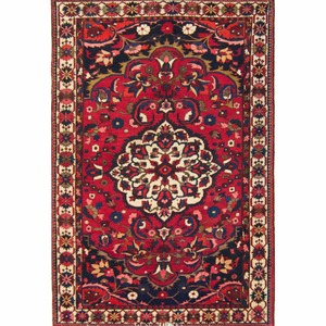 Hand-knotted Wool Persian Bakhtiari Rug 217cm x 301cm
