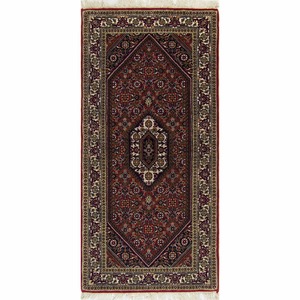 Bijar: Fine Handmade Wool Small Runner 94cm x 164cm