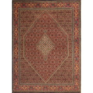 Bijar: Super Fine Hand-knotted Persian Wool Bijar Rug 266cm x 335cm