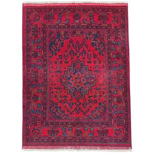 Fine Hand-knotted Wool Traditional Rug 130cm x 194cm