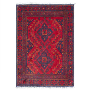 Fine Hand-knotted 100% Wool Small Rug 72cm x 114cm