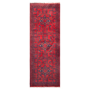 Hand-knotted Traditional Wool Small Runner 59cm x 148cm