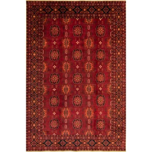 Khal Mohammadi: Fine Hand-knotted Afghan Khal Mohammadi Rug 200cm x 297cm