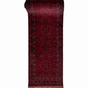 Fine Hand-knotted Wool Traditional Runner 77cm x 972cm