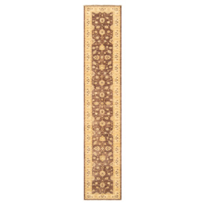 Choubi Rugs: Fine Hand-knotted Himalayan Wool Runner 87cm x 539cm