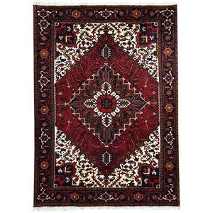 Heriz: Fine Hand-knotted Wool Heriz Persian Rug 200cm x 300cm