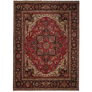 Fine Hand-knotted Wool Traditional Rug 241cm x 298cm
