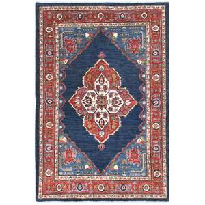 Hand-knotted Wool Small Rug 118cm x 178cm
