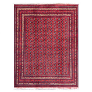 Turkmen Rugs: Super Fine Hand-knotted Wool Turkmen Rug 150cm x 195cm