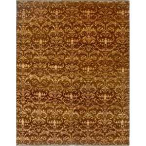 Damask Rugs: Fine Contemporary Hand-knotted NZ Wool & Silk Rug 132cm x 192cm