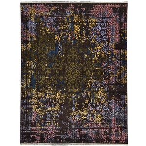Contemporary Fine Hand-knotted Wool & Silk Rug 158cm x 222cm