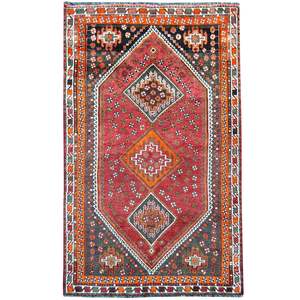 Hand-knotted 100% Wool Shiraz Persian Rug 155cm x 272cm