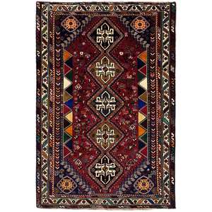 1 5 X 3 0 Meter Rugs: Fine Hand-knotted Wool Shiraz Persian Rug 166cm x 280cm