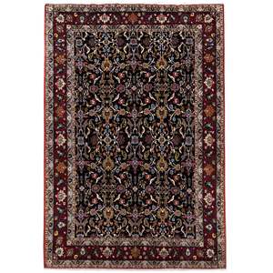 2 0 X 3 0 Meter Rugs: Fine Handmade Persian Veramin Rug – All-Over Floral Design 222cm x 307cm