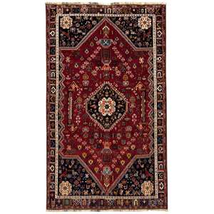 2 0 X 3 0 Meter Rugs: Fine Hand-knotted Wool Shiraz Persian Rug 185cm x 292cm