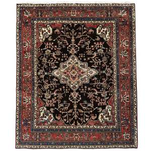 Hand-knotted Wool Borchelu Persian Rug 200cm x 277cm