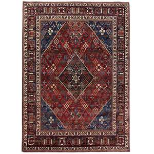Fine Hand-knotted Wool Josheghan Persian Rug 216cm x 344cm