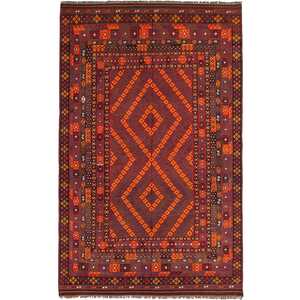 Fine Hand-woven 100% Wool Kilim Rug 262cm x 403cm