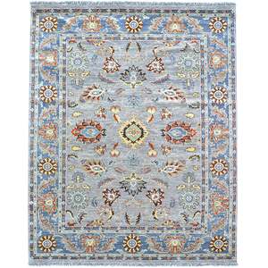 3 0 X 3 5: Fine Hand-knotted Wool Oushak Large Rug 283cm x 364cm