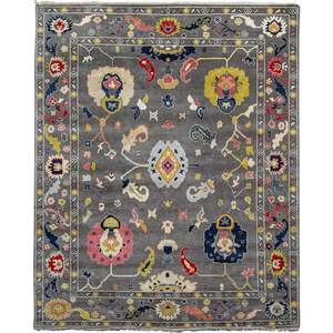 3 0 X 3 5: Hand-knotted Wool Oushak Rug 279cm x 361cm