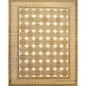 3 X 4 5: Hand-knotted Wool Khothan Rug 314cm x 426cm