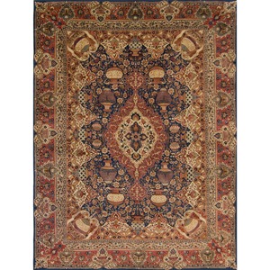 Khorosan Rugs: Super Fine Hand-knotted Vintage Khorosan Persian Rug 250cm x 340cm