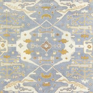 Modern Handmade Wool Oushak Rug 246cm x 305cm