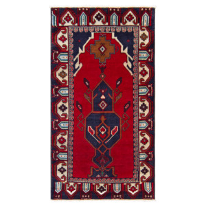 Small Runners: Hand-knotted 100% Wool Baluchi Small Rug 86cm x 146cm