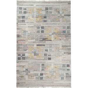 Eco - Friendly Indoor + Outdoor Grey Rug 153cm x 241cm