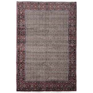 Fine Hand-knotted Wool Bijar Persian Rug 207cm x 301cm
