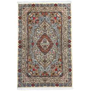 Fine Hand-knotted Persian Kashmar Rug 197cm x 295cm
