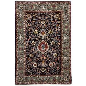 Rugs Under 500: Fine Hand-knotted Wool Isfahan Persian Rug 168cm x 250cm